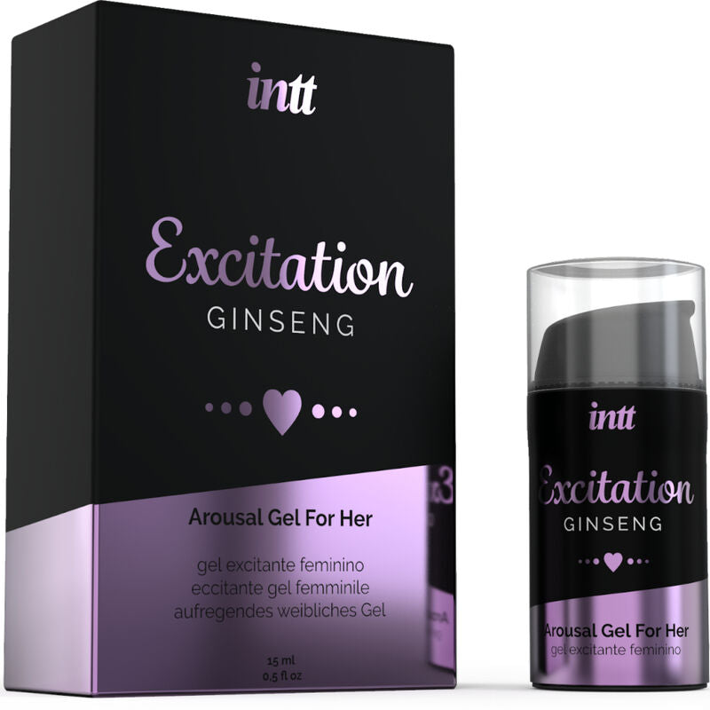 INTT LUBRICANTS - GEL STIMULANT ET EXCITANT ACTIVATEUR DE CHALEUR INTIME DÉSIR SEXUEL - Sensualia