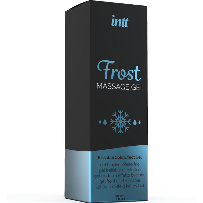 INTT MASSAGE & ORAL SEX - GEL DE MASSAGE SAVEUR MENTHE EFFET FROID INTENSE - Sensualia
