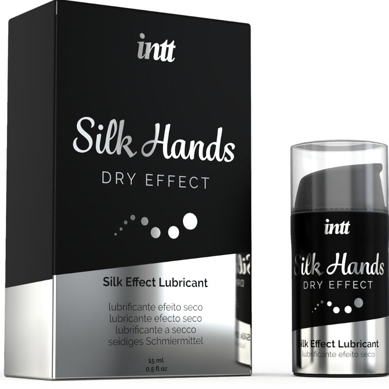 INTT LUBRICANTS - SILK MAINS LUBRIFIANT CONCENTRÉ SILICONE FORMULE 15 ML - Sensualia