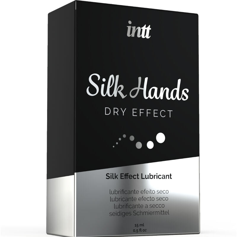 INTT LUBRICANTS - SILK MAINS LUBRIFIANT CONCENTRÉ SILICONE FORMULE 15 ML - Sensualia