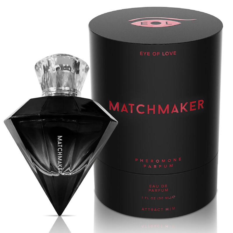 EYE OF LOVE - PHÉROMONES DE PARFUM LGBTQ MATCHMAKER BLACK DIAMOND POUR LUI 30 ML - Sensualia