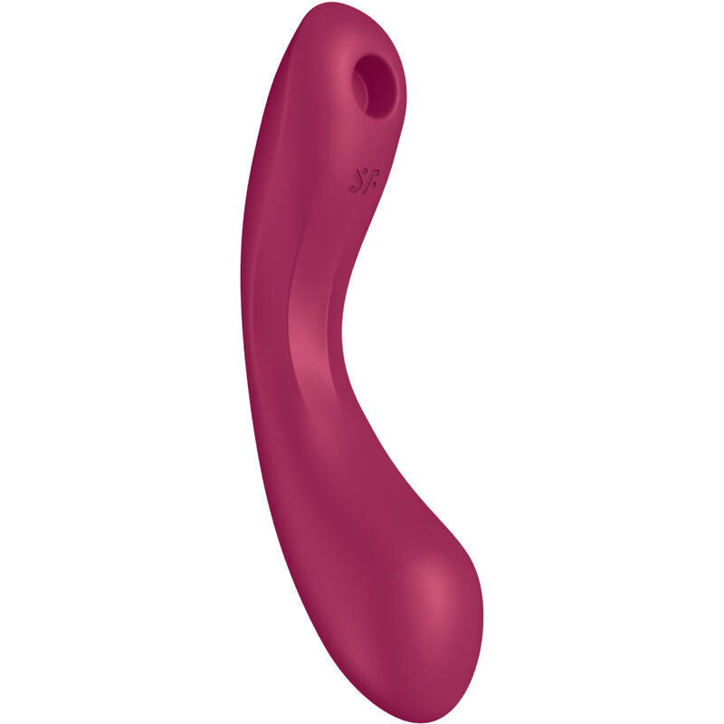SATISFYER - CURVE TRINITY 1 AIR PULSE VIBRATION GRIS - Sensualia