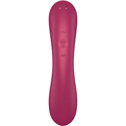 SATISFYER - CURVE TRINITY 1 AIR PULSE VIBRATION GRIS - Sensualia