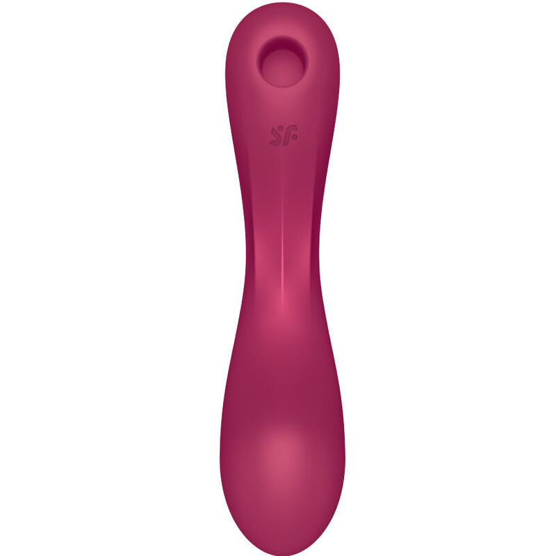 SATISFYER - CURVE TRINITY 1 AIR PULSE VIBRATION GRIS - Sensualia