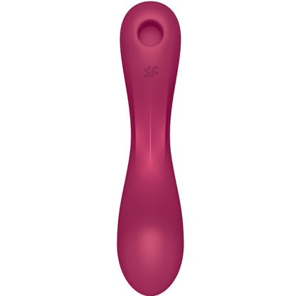 SATISFYER - CURVE TRINITY 1 AIR PULSE VIBRATION GRIS - Sensualia
