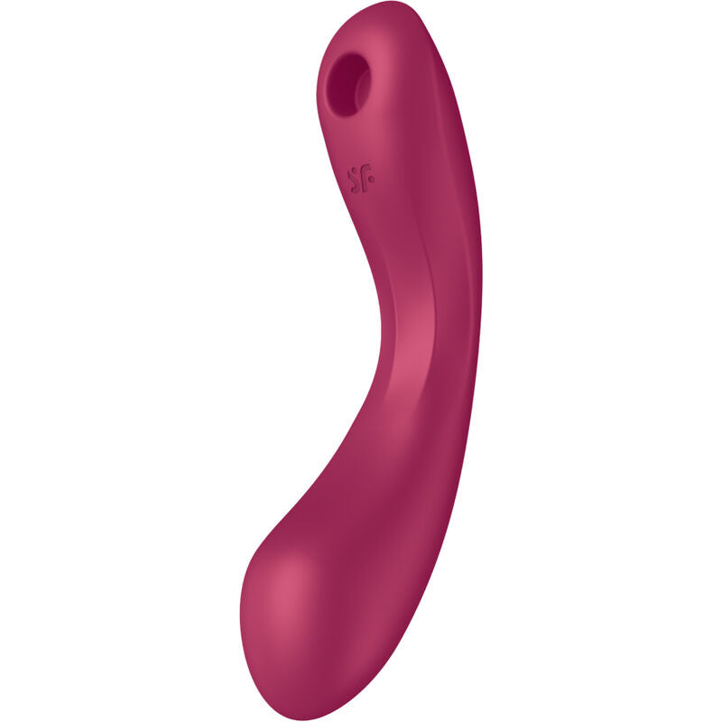SATISFYER - CURVE TRINITY 1 AIR PULSE VIBRATION GRIS - Sensualia