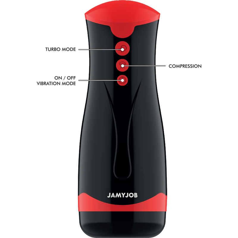 JAMYJOB - MASTURBATEUR  COMPRESSION ET VIBRATION JANGO - Sensualia