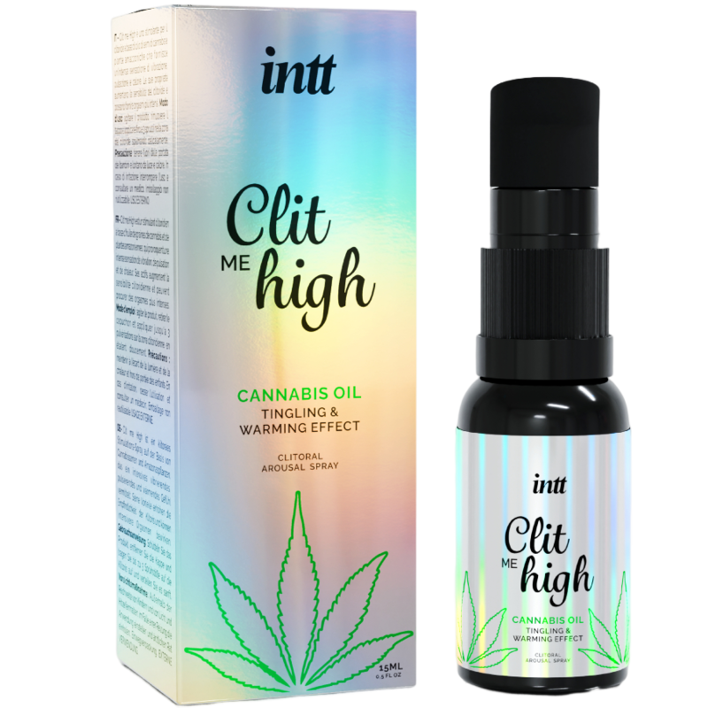 INTT RELEASES - CLIT ME HIGH HUILE DE CANNABIS 15 ML - Sensualia