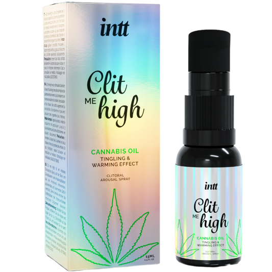 INTT RELEASES - CLIT ME HIGH HUILE DE CANNABIS 15 ML - Sensualia