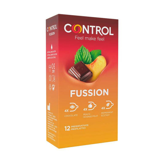CONTROL - FUSSION CONDOMS 12 UNITS - Sensualia