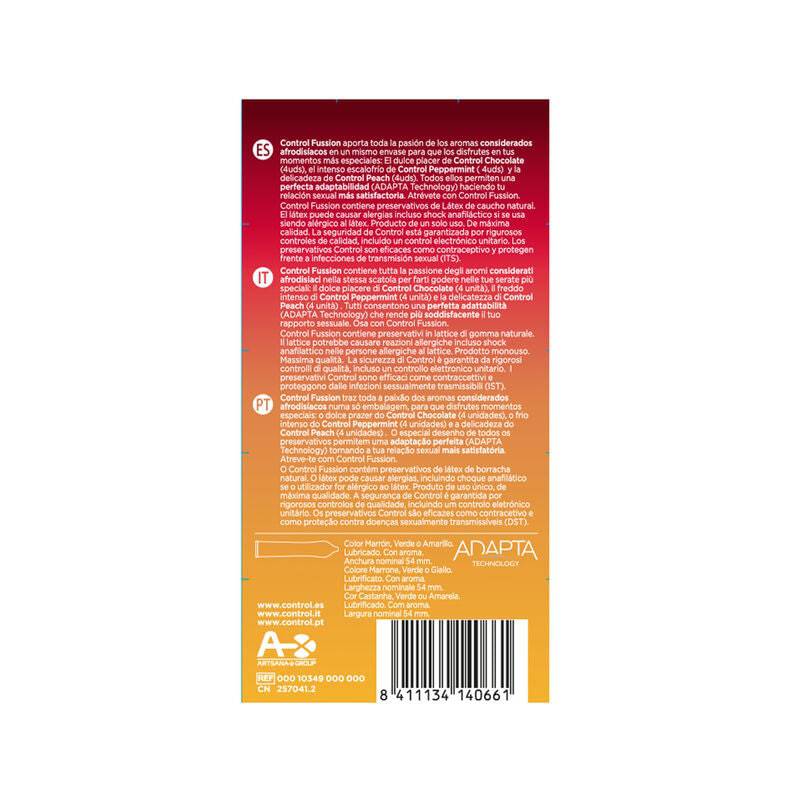 CONTROL - FUSSION CONDOMS 12 UNITS - Sensualia