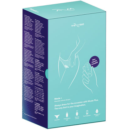 WE-VIBE - VIBRATEUR MOXIE + AQUA CLITORAL - Sensualia