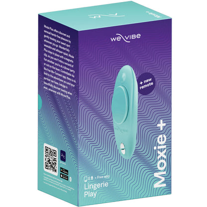 WE-VIBE - VIBRATEUR MOXIE + AQUA CLITORAL - Sensualia