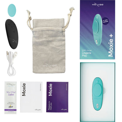 WE-VIBE - VIBRATEUR MOXIE + AQUA CLITORAL - Sensualia