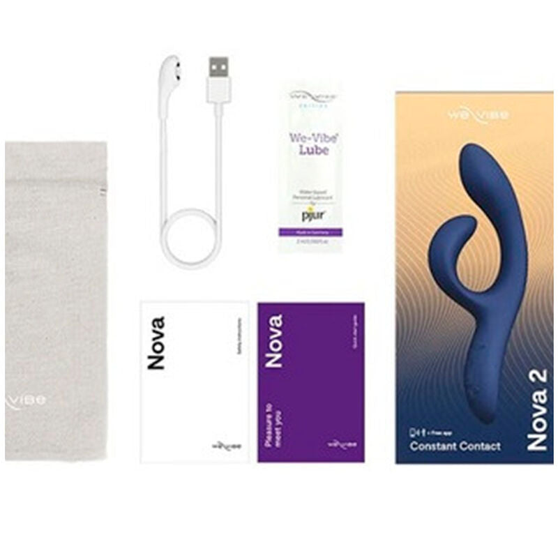 WE-VIBE - VIBRATEUR LAPIN NOVA 3 BLEU NUIT - Sensualia