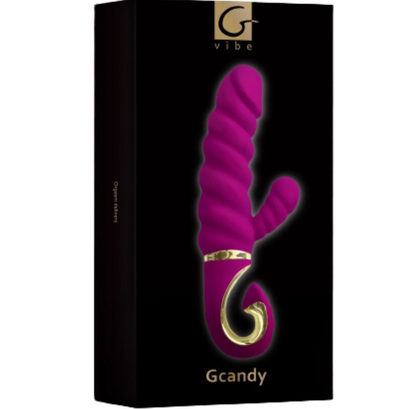 G-VIBE - FUN TOYS LAPIN VIBRATEUR GCANDY SWEET FRAMBOISE - Sensualia