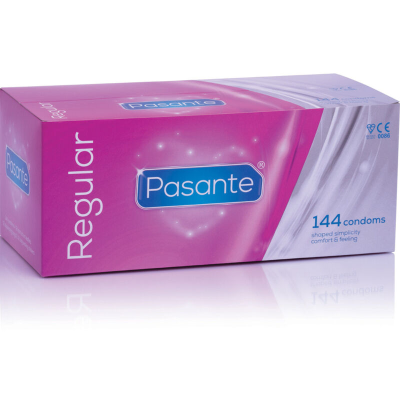 PASANTE - PRÉSERVATIFS RÉGULIERS 144 UNITÉS - Sensualia