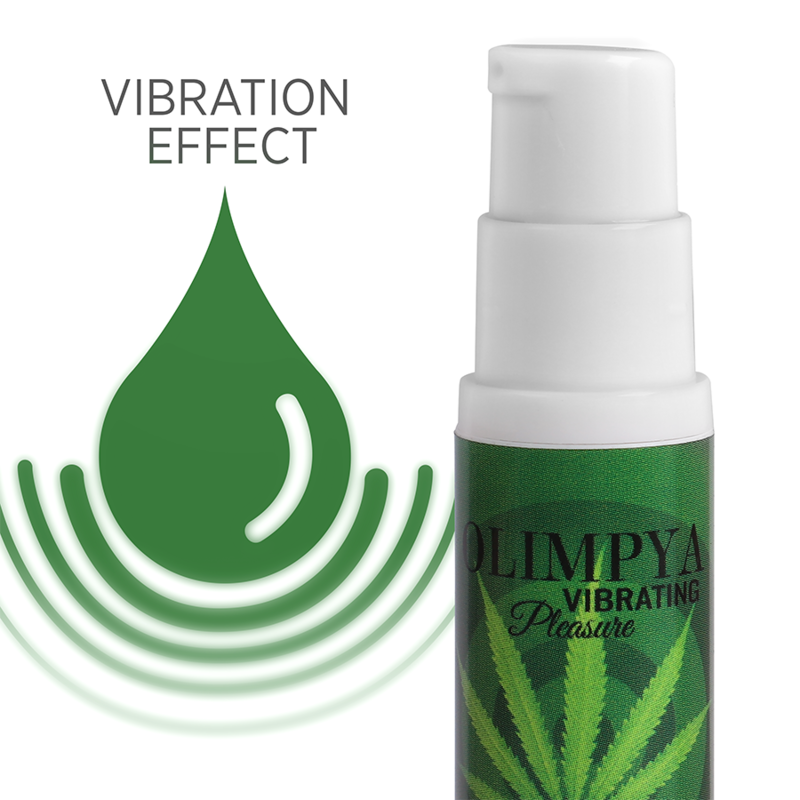 OLIMPYA - VIBRATING PLEASURE CANNABIS EXTRA SATIVA - Sensualia