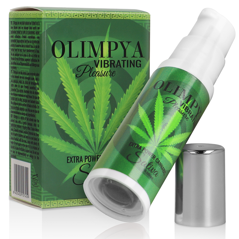 OLIMPYA - VIBRATING PLEASURE CANNABIS EXTRA SATIVA - Sensualia