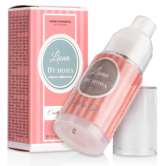 LIONA BY MOMA - VIBRATEUR LIQUIDE GEL EXCITANT15 ML - Sensualia