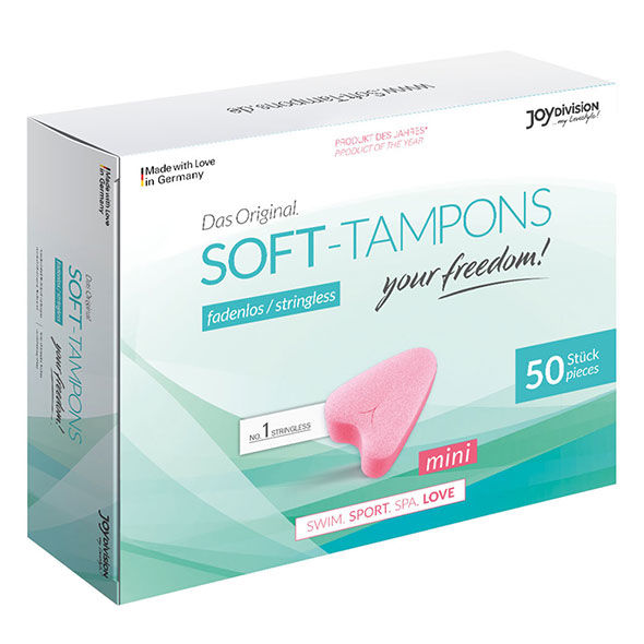 JOYDIVISION SOFT-TAMPONS - ORIGINAL SOFT-TAMPONS MINI X 50 UNITÉS - Sensualia