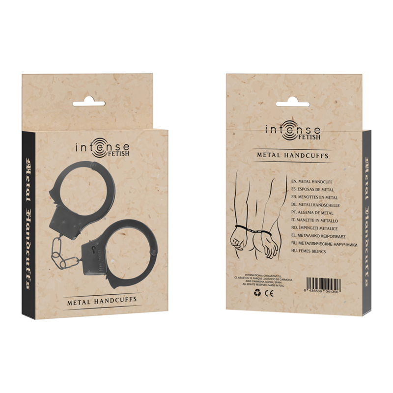 INTENSE - FETISH MENOTTES EN MÉTAL - Sensualia