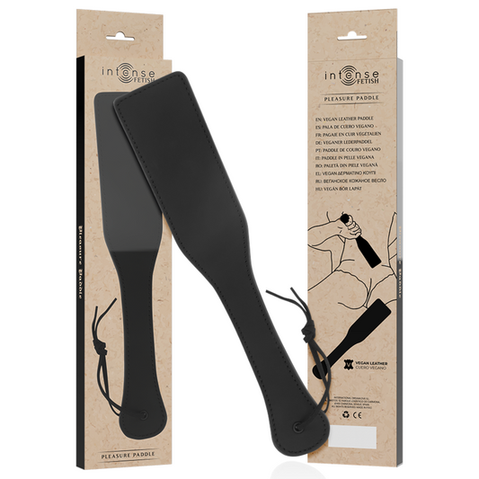 INTENSE - PADDLE FÉTICHISME EN CUIR VÉGÉTALIEN - Sensualia