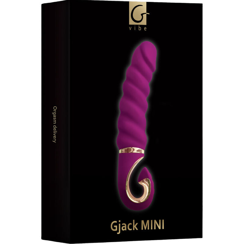 G-VIBE - VIBRATEUR GJACK MINI VIOLET EN SILICONE - Sensualia
