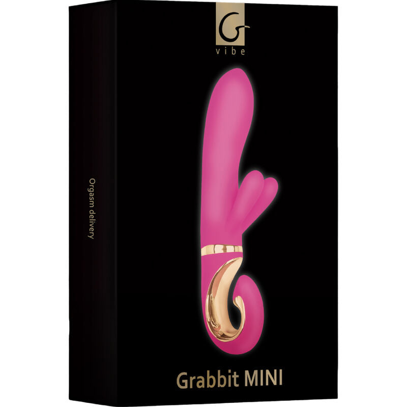 G-VIBE - VIBRATEUR GRABBIT MINI ROSE EN SILICONE - Sensualia