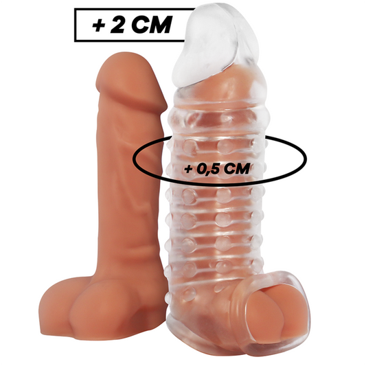 VIRILXL - EXTENSION DE PÉNIS ET GAINE V11 TRANSPARENTE VIRILXL