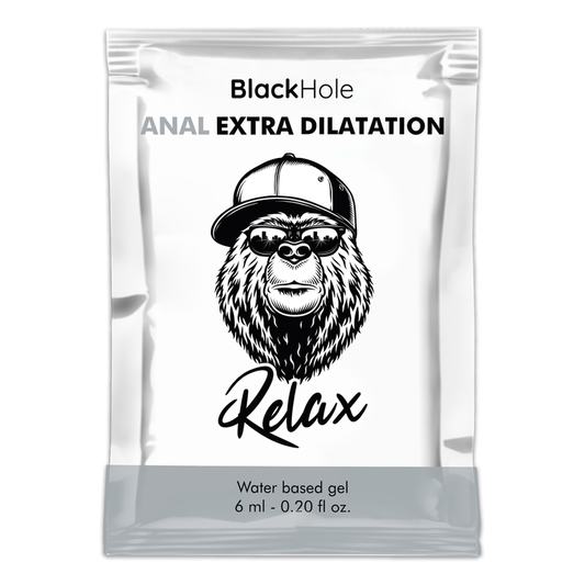 BLACK HOLE - GEL A BASE D''EAU DILATION ANAL 6 ML BLACK HOLE