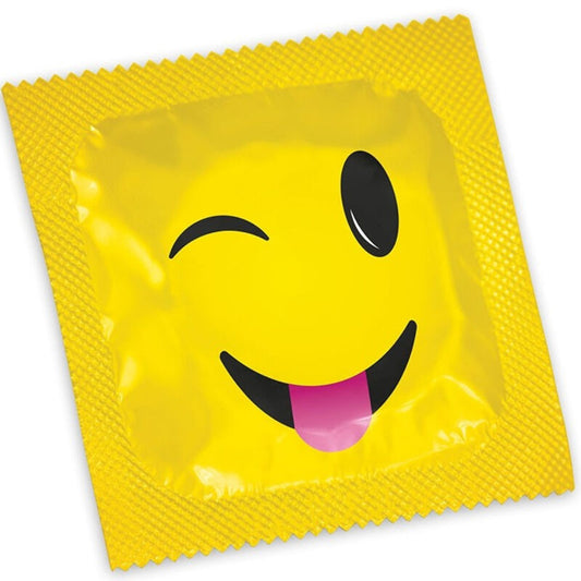 PASANTE - PRÉSERVATIFS SMILEY SAC 144 UNITÉS - Sensualia