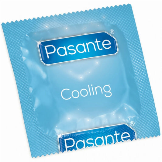 PASANTE - PRÉSERVATIFS EFFET REFROIDISSANT SAC 144 UNITÉS - Sensualia