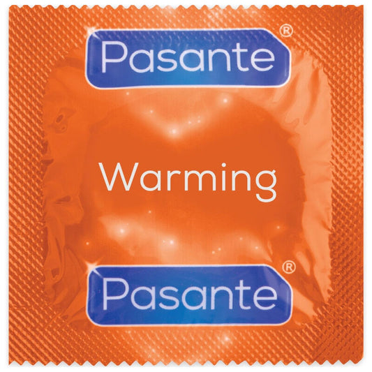 PASANTE - PRÉSERVATIFS EFFET CHAUFFANT SAC 144 UNITÉS - Sensualia