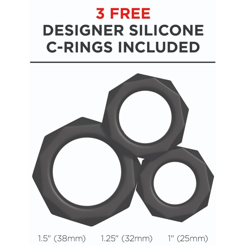 PDX ELITE - VIBRATEUR STROKER EXTENDER PRO - Sensualia