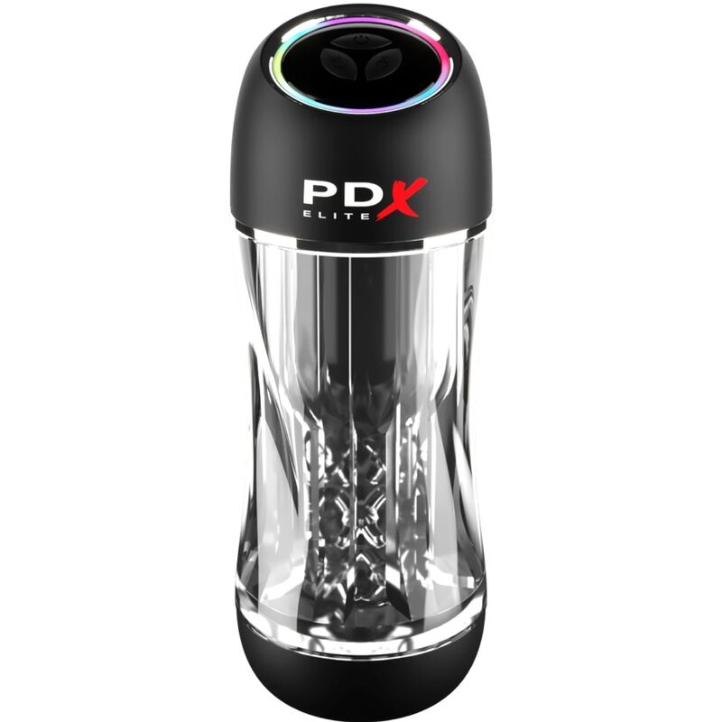 PDX ELITE - VIBRATEUR STROKER VIEWTUBE PRO TRANSPARENT - Sensualia