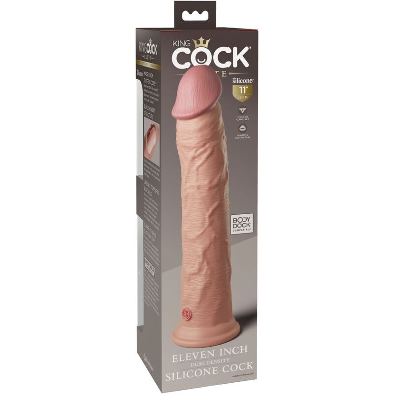 KING COCK - ELITE GODE RÉALISTE EN SILICONE 28 CM - Sensualia