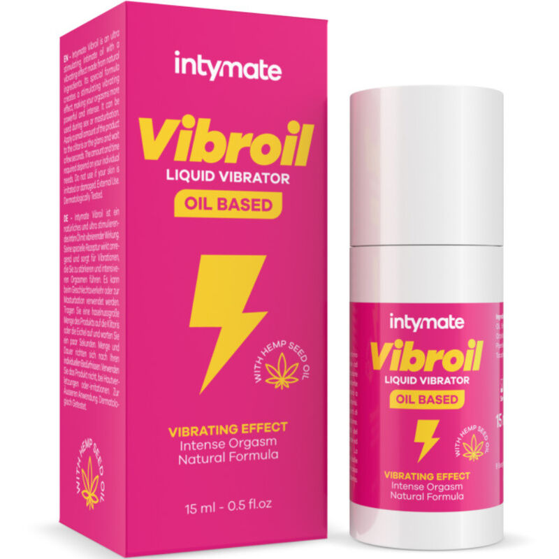 INTIMATELINE INTYMATE - HUILE INTIME VIBROIL POUR SON EFFET VIBRANT 15 ML - Sensualia