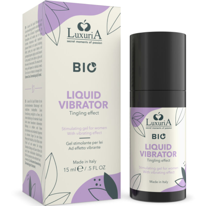 INTIMATELINE LUXURIA - GEL BIO STIMULANT POUR SON EFFET VIBRANT 15 ML - Sensualia