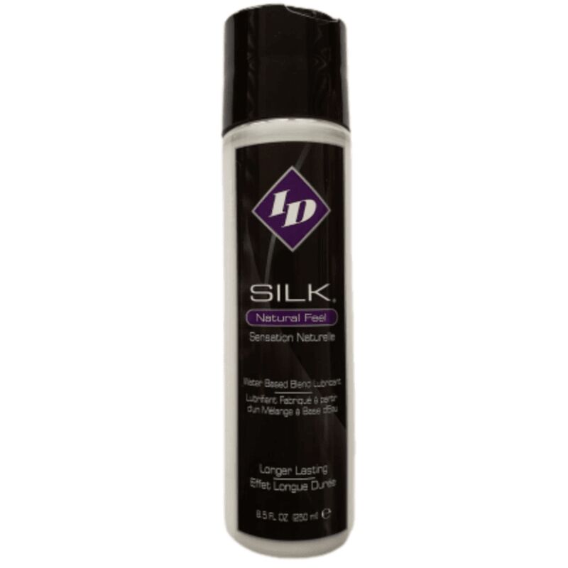 ID SILK - FEEL LUBRIFIANT NATUREL À BASE D'EAU ET DE SILICONE 250 ML - Sensualia