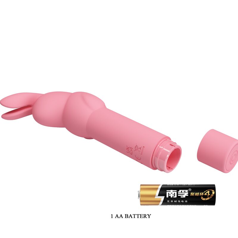PRETTY LOVE - VIBRATEUR EN SILICONE LAPIN ROSE GERARDO - Sensualia