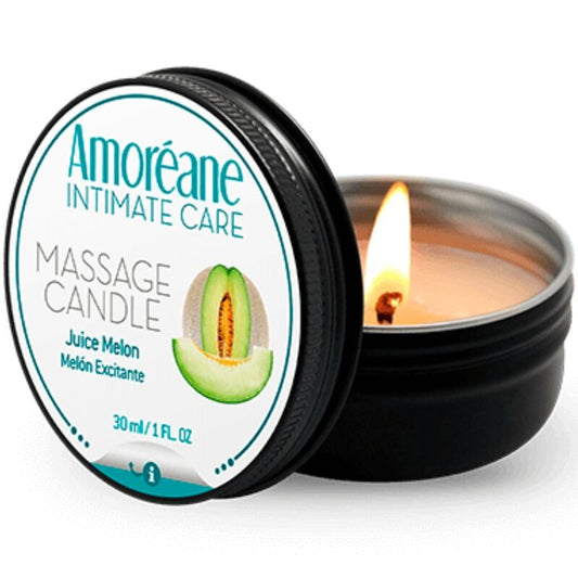 AMOREANE - BOUGIE DE MASSAGE MELON 30 ML AMOREANE