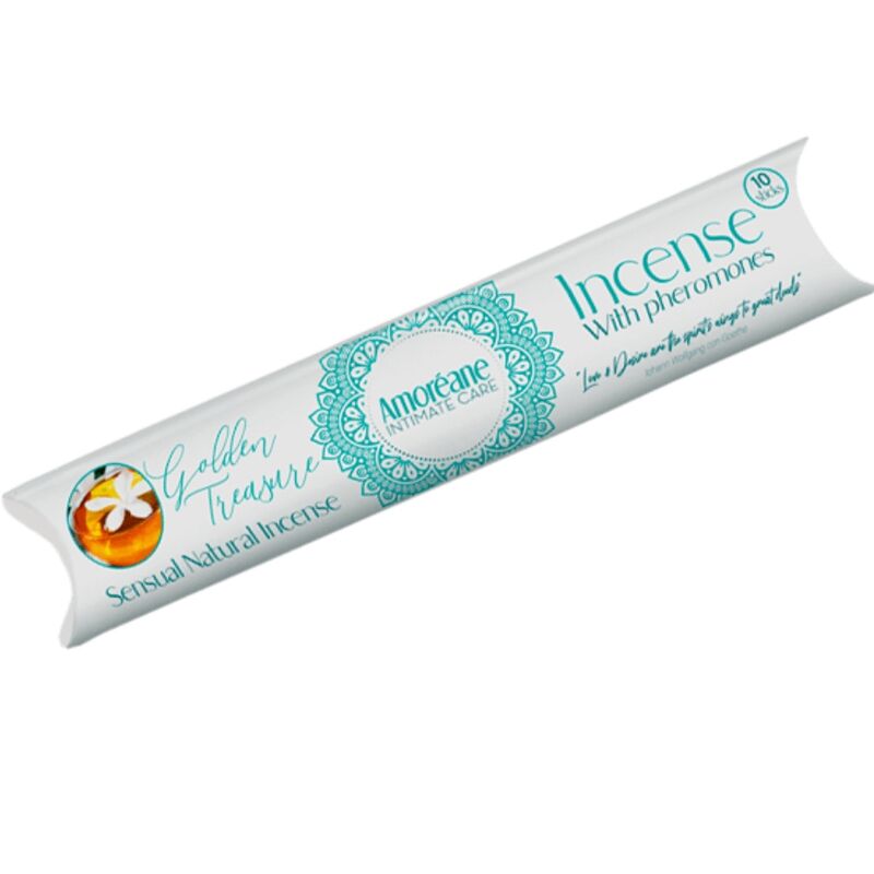 AMOREANE - ENCENS TRÉSOR D'OR AUX PHÉROMONES ARÔME JASMIN AMOREANE