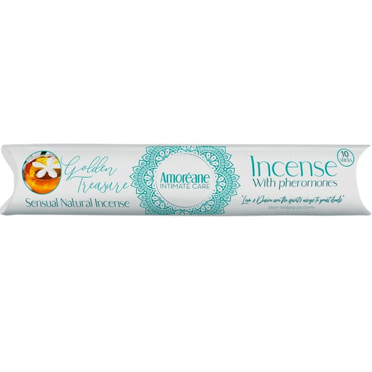 AMOREANE - ENCENS TRÉSOR D'OR AUX PHÉROMONES ARÔME JASMIN AMOREANE