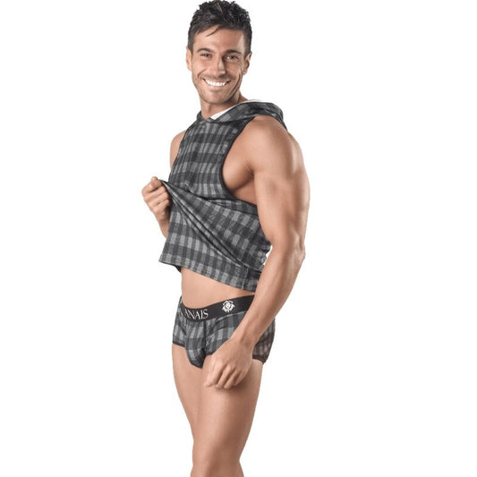 ANAIS MEN - T-SHIRT À CAPUCHE AEGIS M - Sensualia