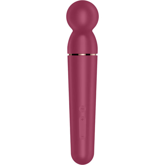 SATISFYER - PLANET WAND-ER VIBRATEUR MASSAGER BERRY - Sensualia