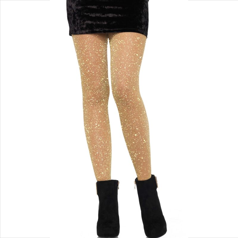 LEG AVENUE - COLLANTS TRANSPARENTS DORÉS LEG AVENUE HOSIERY