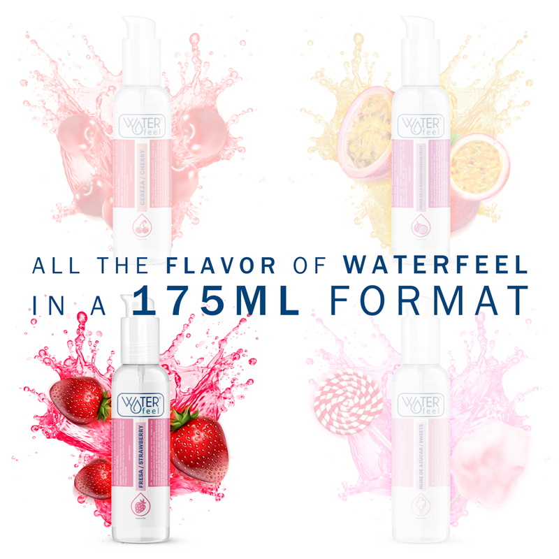WATERFEEL - LUBRIFIANT À BASE D'EAU DE FRAISE 175 ML WATERFEEL