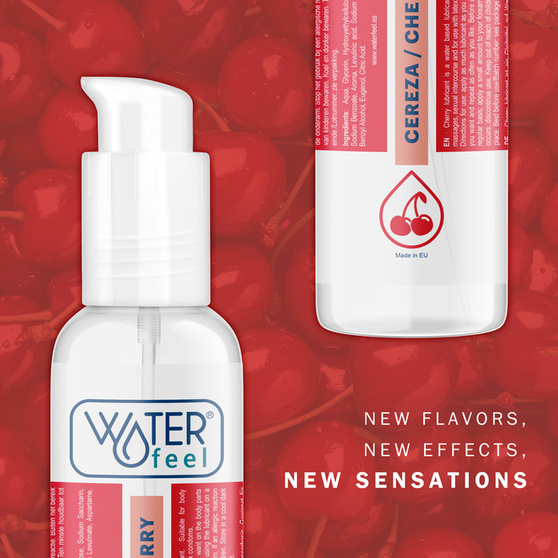 WATERFEEL - LUBRIFIANT CERISE 175 ML WATERFEEL