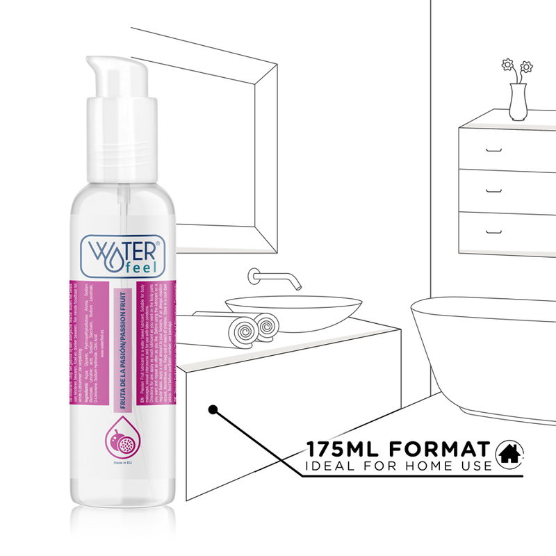 WATERFEEL - LUBRIFIANT À BASE D'EAU AUX FRUITS DE LA PASSION 175 ML WATERFEEL